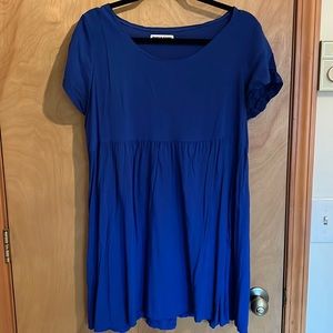 American apparel blue dress